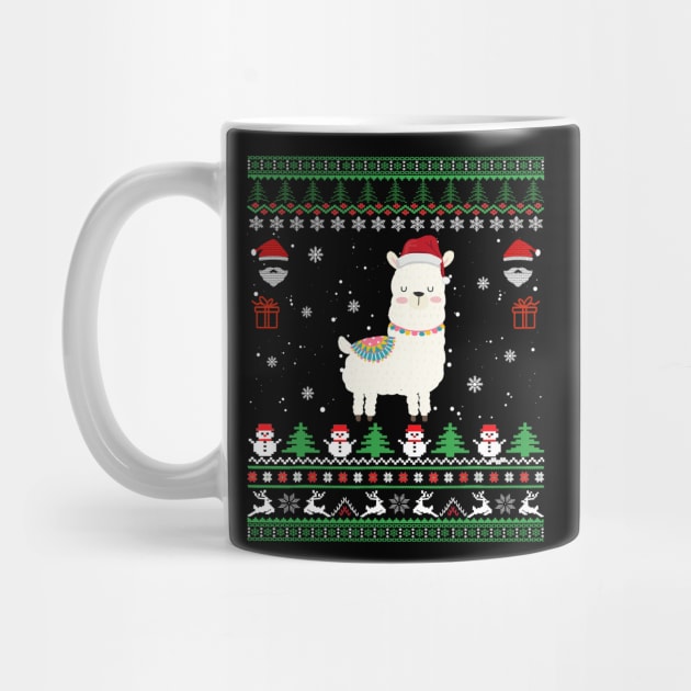 ugly sweater - Llama ugly sweater by Bagshaw Gravity